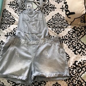 Overalls shorts